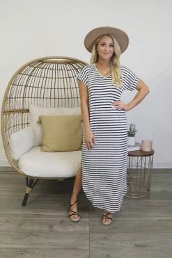 Best reviews of 👍 Pink Lily Set Yourself Free White/Black Striped Maxi T-Shirt 👗 Dress FINAL SALE 🥰 -Cheap dresses Store 4592ffb56ae64254a1769917acc6919c.thumbnail.0000000 530x530