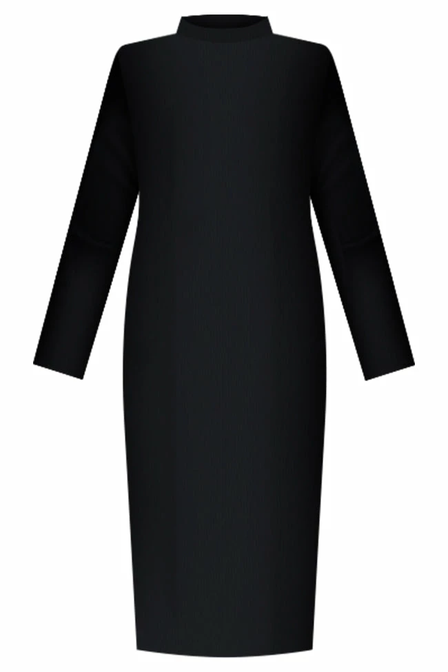 Best Pirce π Pink Lily Any Other Night Black Mock Neck Ribbed Midi π Dress FINAL SALE π 10 Best Pirce π Pink Lily Any Other Night Black Mock Neck Ribbed Midi π Dress FINAL SALE π - Image 10