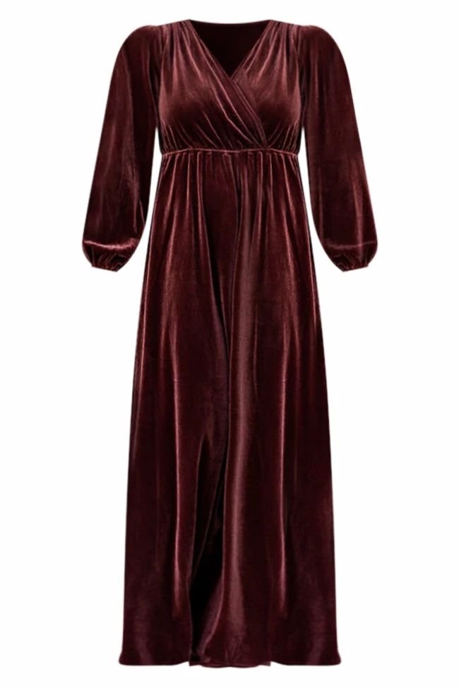 Budget βοΈ Pink Lily Cross Your Mind Plum Velvet Maxi π Dress FINAL SALE π― 15 Budget βοΈ Pink Lily Cross Your Mind Plum Velvet Maxi π Dress FINAL SALE π― - Image 15