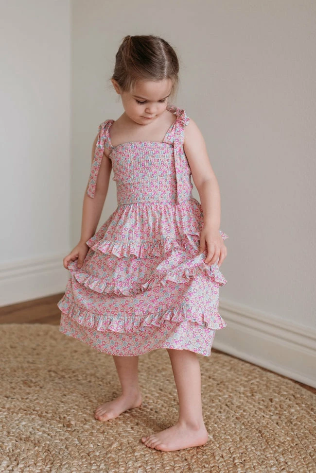 Deals β¨ Pink Lily Another Idea π§ Girls Multicolor Floral Tie Strap π Dress FINAL SALE β¨ 2 Deals β¨ Pink Lily Another Idea π§ Girls Multicolor Floral Tie Strap π Dress FINAL SALE β¨ - Image 2