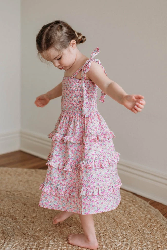 Deals β¨ Pink Lily Another Idea π§ Girls Multicolor Floral Tie Strap π Dress FINAL SALE β¨ 4 Deals β¨ Pink Lily Another Idea π§ Girls Multicolor Floral Tie Strap π Dress FINAL SALE β¨ - Image 4