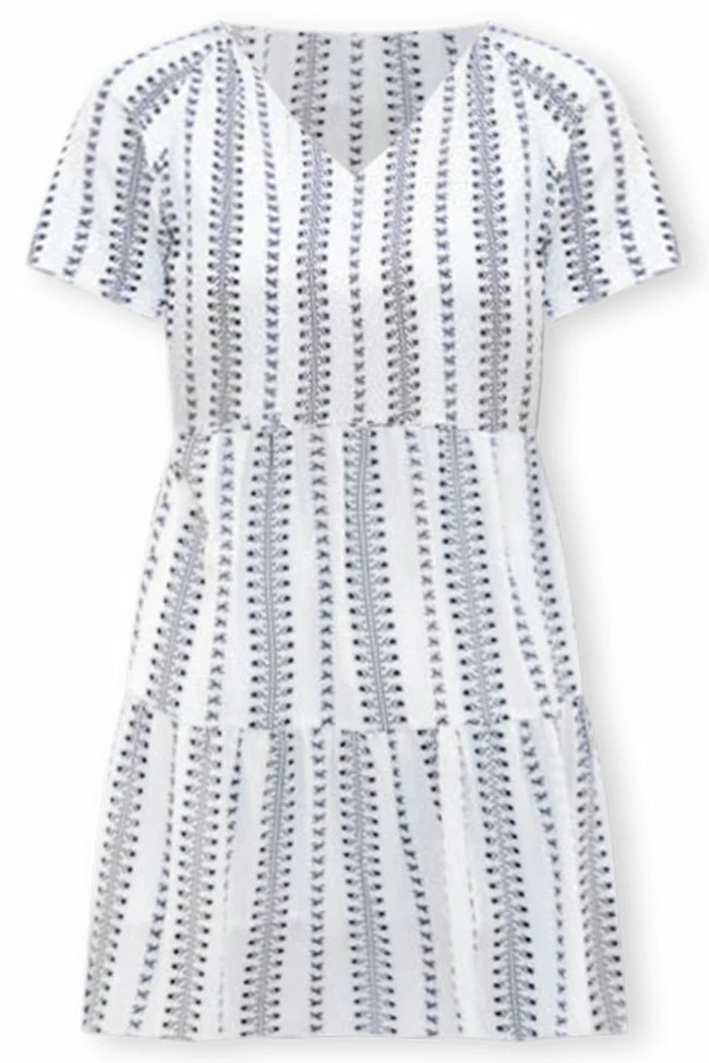 Wholesale βοΈ Pink Lily Feel The Flow Ivory Printed Babydoll Mini π Dress π₯ 14 Wholesale βοΈ Pink Lily Feel The Flow Ivory Printed Babydoll Mini π Dress π₯ - Image 14