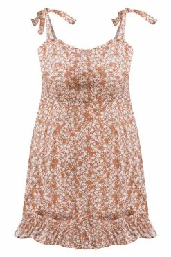 Best deal π Pink Lily Midnight Desert Brown Ruffle Trim Mini π Dress FINAL SALE π€© 37 Best deal π Pink Lily Midnight Desert Brown Ruffle Trim Mini π Dress FINAL SALE π€© -Cheap dresses Store MidnightDesertBrownRuffleTrimMiniDress 650x