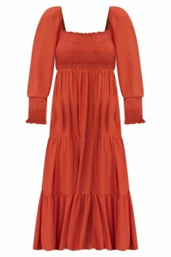 Hot Sale β Pink Lily Momentary Phase Rust Smocked Bust Maxi π Dress FINAL SALE π 29 Hot Sale β Pink Lily Momentary Phase Rust Smocked Bust Maxi π Dress FINAL SALE π -Cheap dresses Store MomentaryPhaseRustSmockedBustMaxiDress 650x