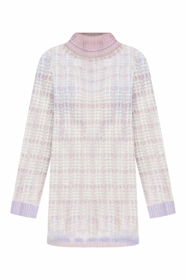 Flash Sale π Pink Lily Pep In Your Step Purple Weave Detail Sweater π Dress βοΈ 9 Flash Sale π Pink Lily Pep In Your Step Purple Weave Detail Sweater π Dress βοΈ - Image 9