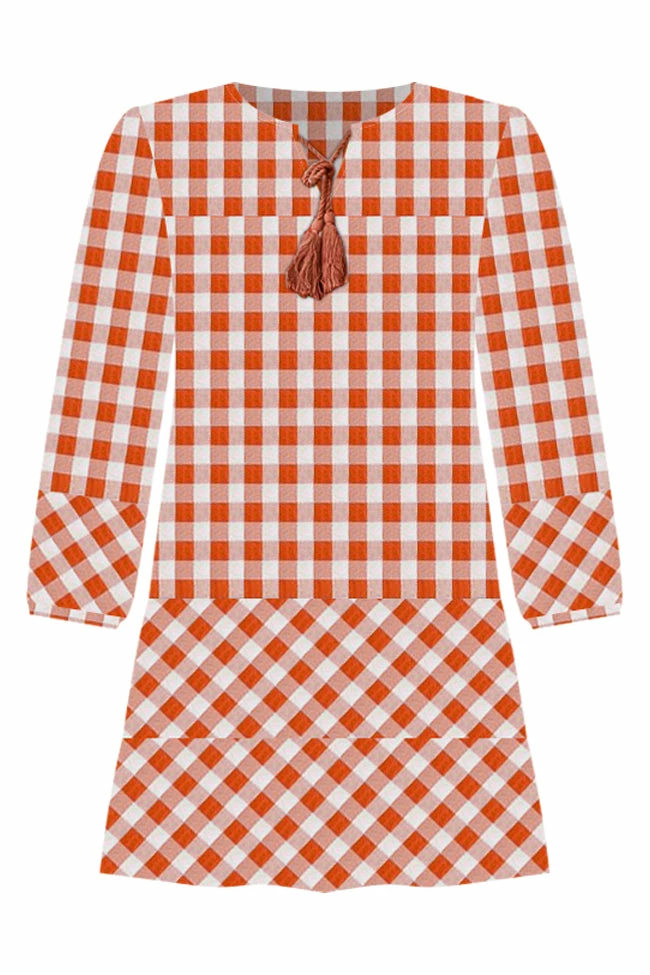 Best reviews of π Pink Lily Rustling Leaves Kids Rust Plaid π Dress FINAL SALE β 6 Best reviews of π Pink Lily Rustling Leaves Kids Rust Plaid π Dress FINAL SALE β - Image 6