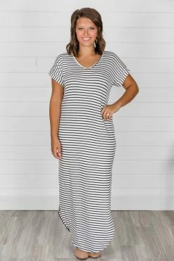 Best reviews of π Pink Lily Set Yourself Free White/Black Striped Maxi T-Shirt π Dress FINAL SALE π₯° 20 Best reviews of π Pink Lily Set Yourself Free White/Black Striped Maxi T-Shirt π Dress FINAL SALE π₯° -Cheap dresses Store SetYourselfFreeWhiteBlackStripedMaxiDress 2 650x