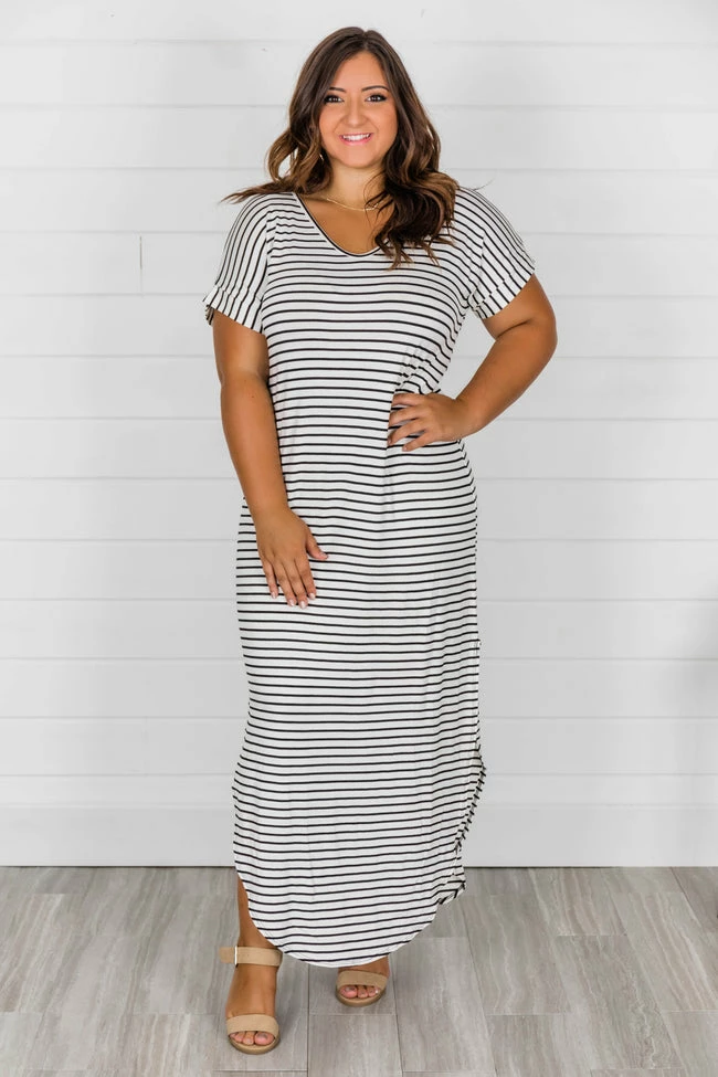 Best reviews of π Pink Lily Set Yourself Free White/Black Striped Maxi T-Shirt π Dress FINAL SALE π₯° 11 Best reviews of π Pink Lily Set Yourself Free White/Black Striped Maxi T-Shirt π Dress FINAL SALE π₯° - Image 11