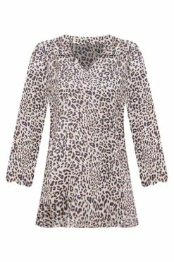 Top 10 😍 Pink Lily There's Your Trouble Collared Leopard Print Mini 👗 Dress 🌟 -Cheap dresses Store There sYourTroubleCollardLeopardPrintMiniDress 650x