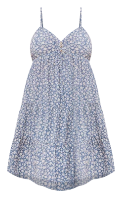 Best Sale 😉 Pink Lily Only Exception Blue Ditsy Floral 👗 Dress FINAL SALE 👏 -Cheap dresses Store blue ditsy floral dress 650x