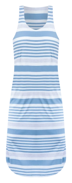 Coupon 🔥 Pink Lily You Should Know Blue/Taupe Striped Midi 👗 Dress FINAL SALE 🔥 -Cheap dresses Store blue taupe striped midi dress 650x