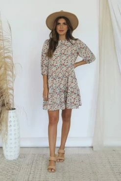 Buy ✔️ Pink Lily Electric Nights Rust Floral Babydoll Mini 👗 Dress 🔔 -Cheap dresses Store c5f7eebfeafc4a159d04f854d83eea68.thumbnail.0000000 530x530