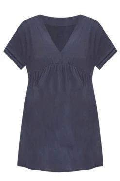 Coupon 🥰 Pink Lily Give Up The Ghost Cement V-Neck 👗 Dress 🎁 -Cheap dresses Store flaws and all tan color block pullover 650x