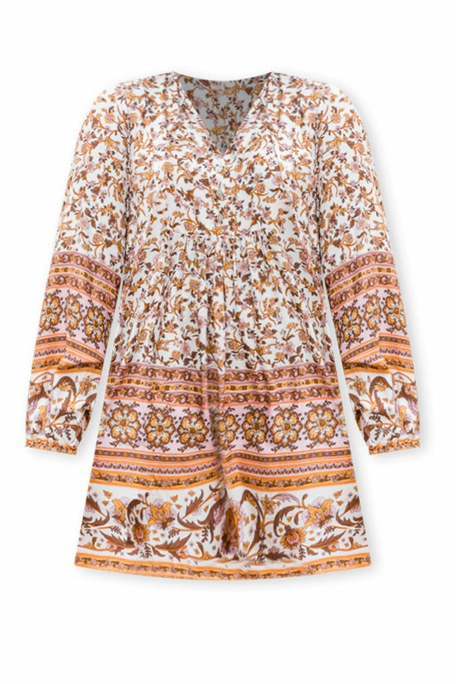 Brand new β Pink Lily Sunset Chaser Orange Printed Mini π Dress π 21 Brand new β Pink Lily Sunset Chaser Orange Printed Mini π Dress π - Image 21